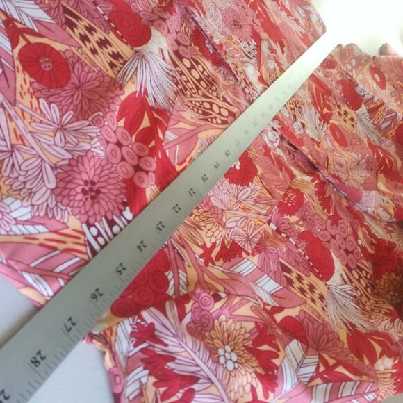 Spoon Jeans women's size 3X multicolored all over print top - Picture 7 of 14